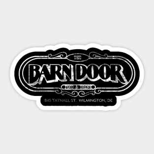 The Barn Door Sticker